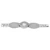 Flower Shape Dial Women Watch Wide Mesh Belt Quartz Elegant