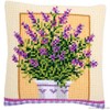 Vervaco Cross Stitch Embroidery Kits Pillow Front for Self-Embroidery with