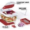Valore Vegetable Chopper with 11-Cup Glass Food Container – Heavy