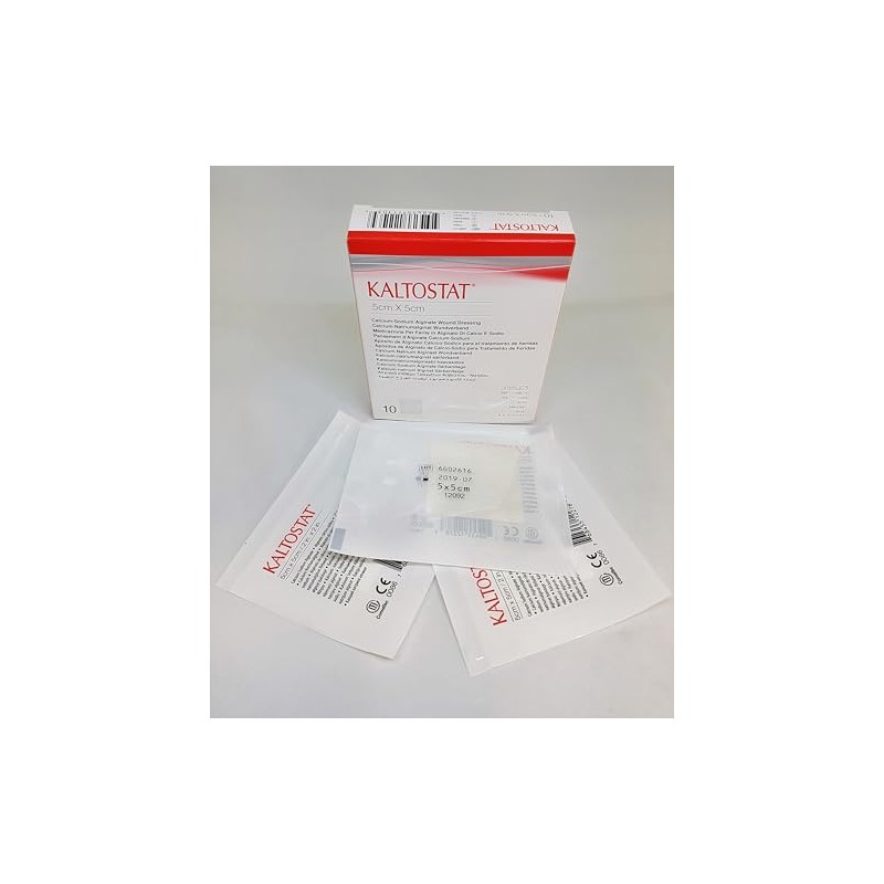 Kalto Stat Alginate Fibre Pads 5cm x 5cm – Pack