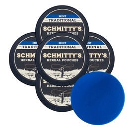 DC Crafts Nation DC Crafts Nation Skin Can Cover Blue with 5 Cans Schmitty's Herbal Snuff Mint Pouches