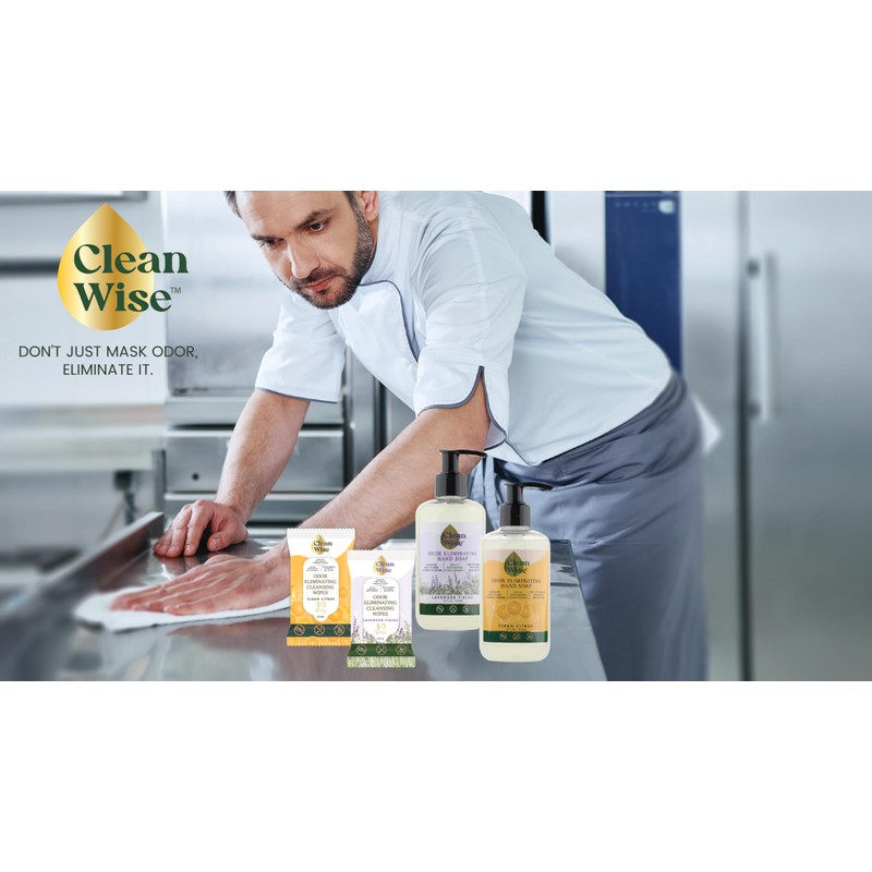 Clean Wise Odor Eliminating Hand Soap, Clean Citrus, 8 fl