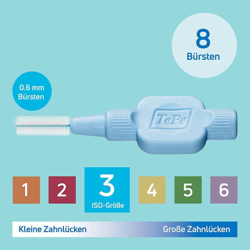 TePe Interdental Brushes X-Soft - for a particularly gentle clean