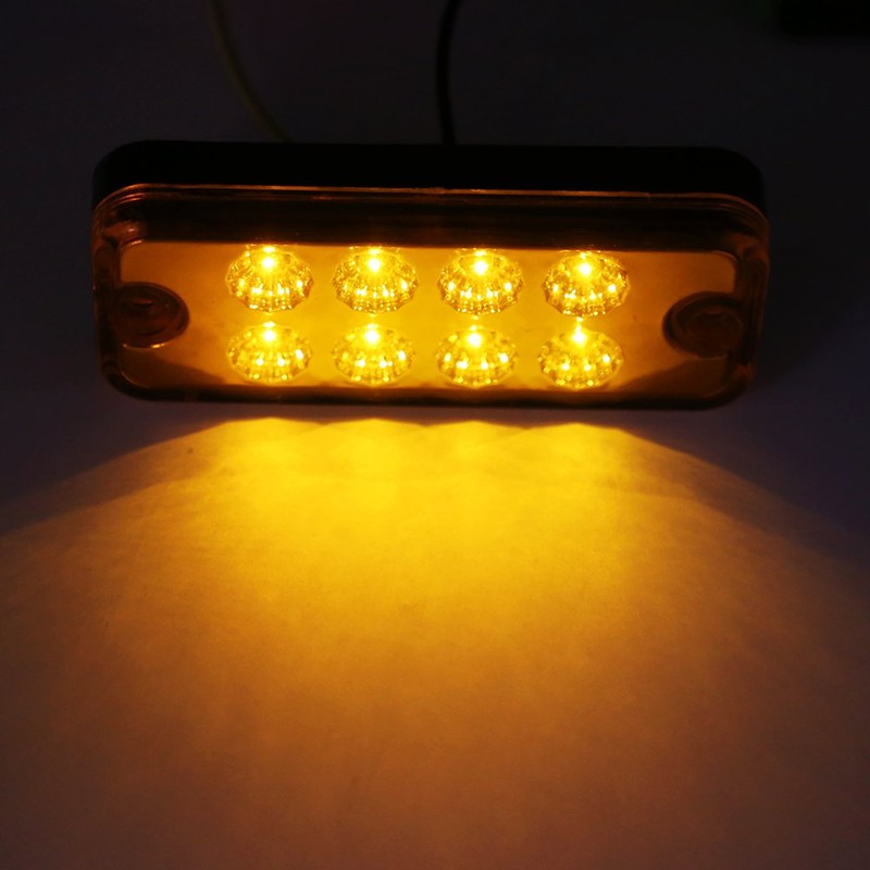 Qiilu - Luces ledes de señalización lateral para camión, camioneta,