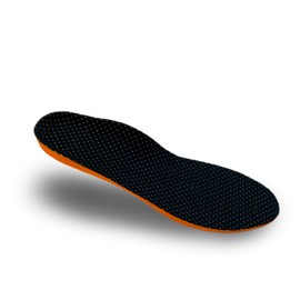 HUHV HEALIUM Pod Tech Recovery Shoe Insoles - Black/Orange Boost, M 11 / W 13