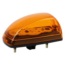 TINWID1919 1 PCS LED Cab Roof Marker Clearance Light Front Top Amber Lamps Fit for Freightliner M2 106 112 Business Class A06-40578-000