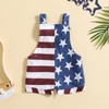 Baby Boy 4th of July Outfits American Flag Romper 4th