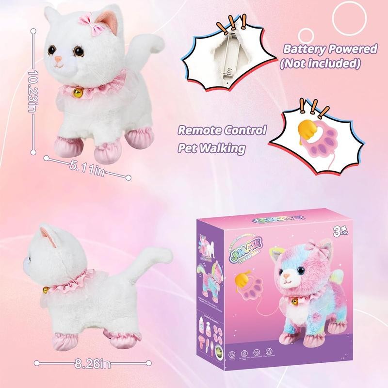 Interactive Electronic Plush Walking and Barking Robot Cat Plush Cat