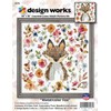 Design Works Crafts Watercolor Fox Counted Cross Stitch Kit