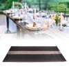 Rose Gold Dot Party Tablecloth Waterproof Polka Dot Design Rectangular
