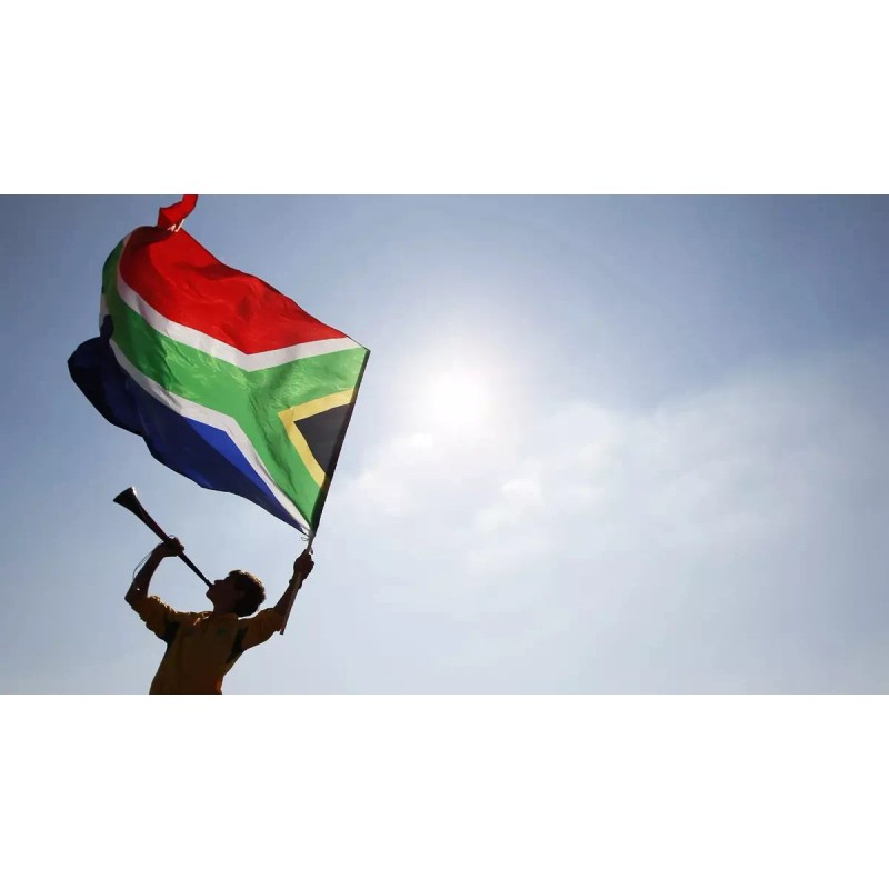 Bandera Pais Sudafrica 1.5m X 90cm South Africa Poliester