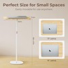 POLESTO Portable Laptop Floor Stand, Bedside/Sofa Table with Height Adjustable