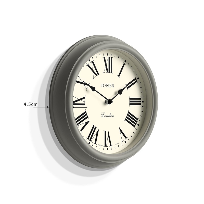 Jones Clocks® Venetian Wall Clock - Round Wall Clock -