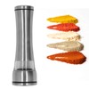 Manual Pepper Mills Stainless Steel Adjustable Pepper Grinder for Kitchen