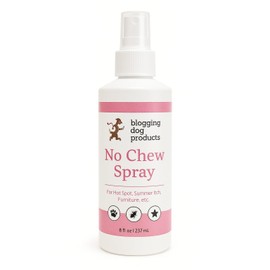 blogging dog products No Chew Spray for Dogs, Cats & Horses – Bitter Anti-Chew Training Spray – Stops Chewing on Hot Spots, Furniture, Paws & Bandages – Alcohol-Free – 8 oz