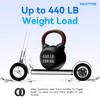 NAIXTYRE 8.5x2 '' inchs Solid Tires for Electric Scooters,This Solid