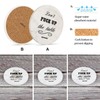 Coasters for Drinks | Absorbent Drink Coaster (6-Piece Set with