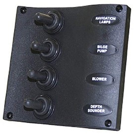 SeaSense Marine 4 Way Switch Panel