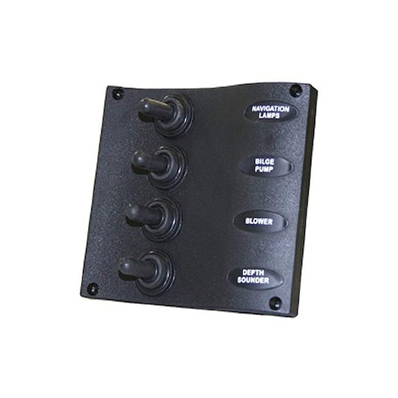 SeaSense Marine 4 Way Switch Panel