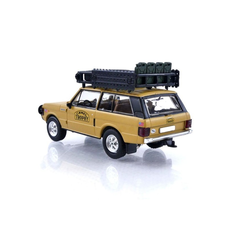 TrueScale Miniatures MINI GT 1/64 Range Rover 1982 Camel Trophy