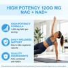 NAC N-Acetyl Cysteine with NAD+ 1200mg - 120 Capsules