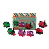 Toysmith Building Blocks Train Set, Build 3 Different Trains from