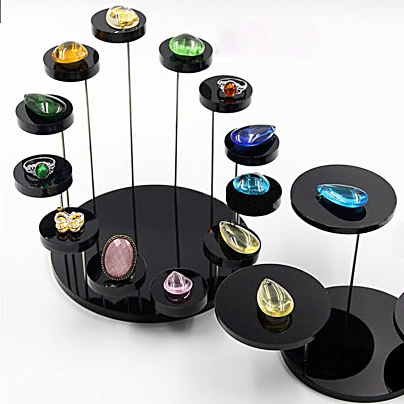 12 Tier Acrylic Display Stand,Multi-layer round jewelry display table,for Pop