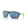 ARNETTE Man Sunglasses Matte Blue Frame, Dark Grey Mirror Water