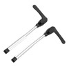 2pcs 230mm RV Window Support Rod Telescopic Aluminum Alloy Oxidation