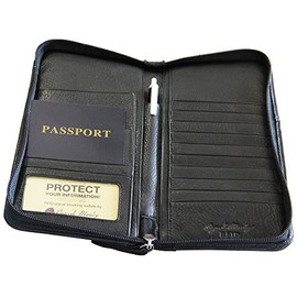 Osgoode Marley RFID Zipper Travel Organizer Black