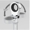 FLZOSPER 7/8‘’ Metric Flex-Head Gear Wrench,Box End Head 72-Tooth Ratcheting