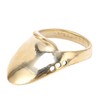 Brass Archery Thumb Ring Portable Finger Protector with Anti Lost
