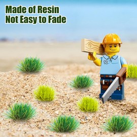 CTDMJ Model Making Grass 2 Boxes Model Making Grass Miniature Decorative Model Making Accessories Grass Tufts Model Making Grass Mat Model Grass for DIY Railway Train Landscape Artificial Grass