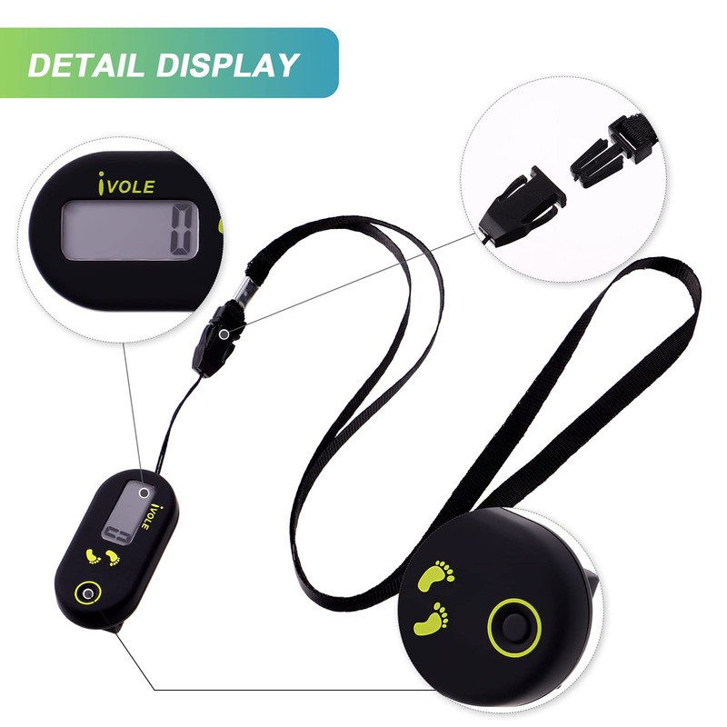 WINOMO Exercise Step Walking 3D Pedometer Accurate Step Counter Walking