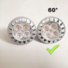 ALIDE MR16 5W Led Bulbs Wide Beam Angle 60° Degree