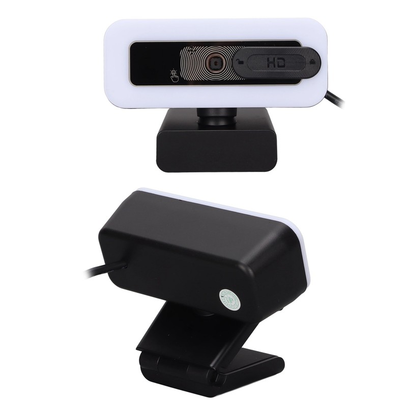 Webcam 2K USB Adjustable Brightness Auto Focusing Inbuilt Mic Plug