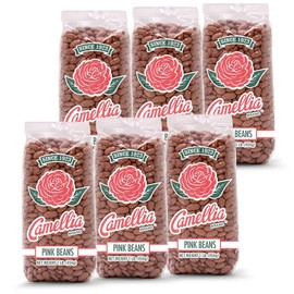 Camellia Brand Dried Pink Beans, 1 Pound (Pack of 6)