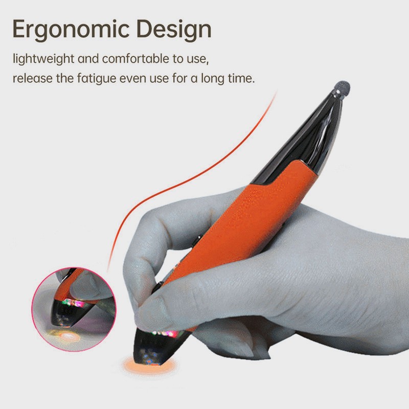 2.4G Wireless Mouse Pen 4 Keys Vertical Pen-Shaped Stylus BT