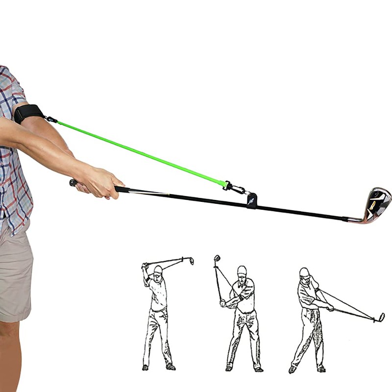 ANCLLO Golf Swing Release Trainer, Golf Teaching Rope Flexible And