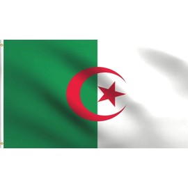 Trade Winds 3x5 Algeria African Country Algerian Republic Flag 3'x5' Banner Brass Grommets Premium Fade Resistant
