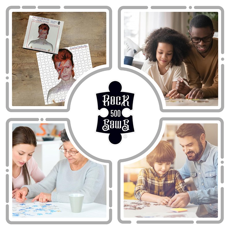 RockSaws - Kiss Rock & Roll Over (500 Piece Jigsaw