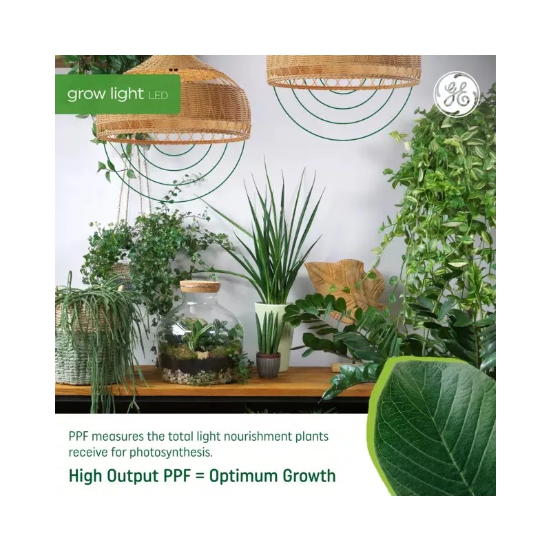 GE (case of 6) GE LED Grow Light for Indoor