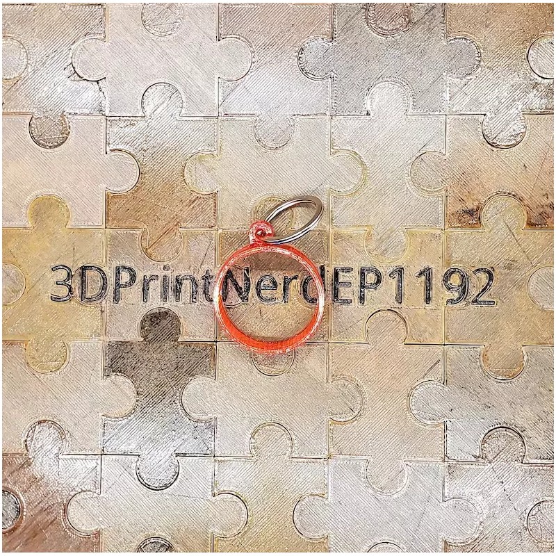 Blistex 3D Printed Blistex Tub Holder/Key Ring. Blistex Tub Not