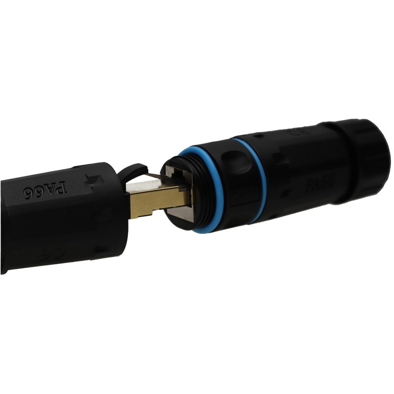 kenable External Outdoor Cat6 RJ45 Ethernet IP68 Coupler Joiner Waterproof