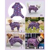 CuteBone Dinosaur Costume Dog Pajamas, Stretchy Spandex Crystal Velvet Sleepwear