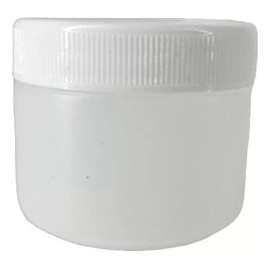 50 Pomaderas 60 Gr / Ml Plastico Tarro Frasco Opaco Y Tapa