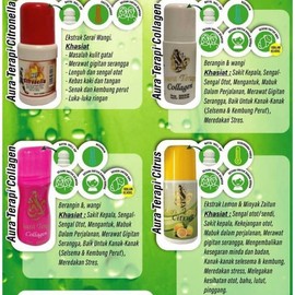 AURA TERAPI GOLD Collagen Roll Aromatherapy 100% ORI HQ Aroma