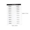 OHPHCALL Artificial Eyebrow Patches 2 Sheets/20 Pairs for Men Eyebrow