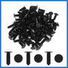 VekAuto 100Pcs 9mm Hole Car Fastener Rivet Retainers Push Pin