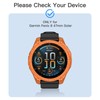 OVERSTEP Case Cover Compatible with Garmin Fenix 8 47mm Solar,Soft